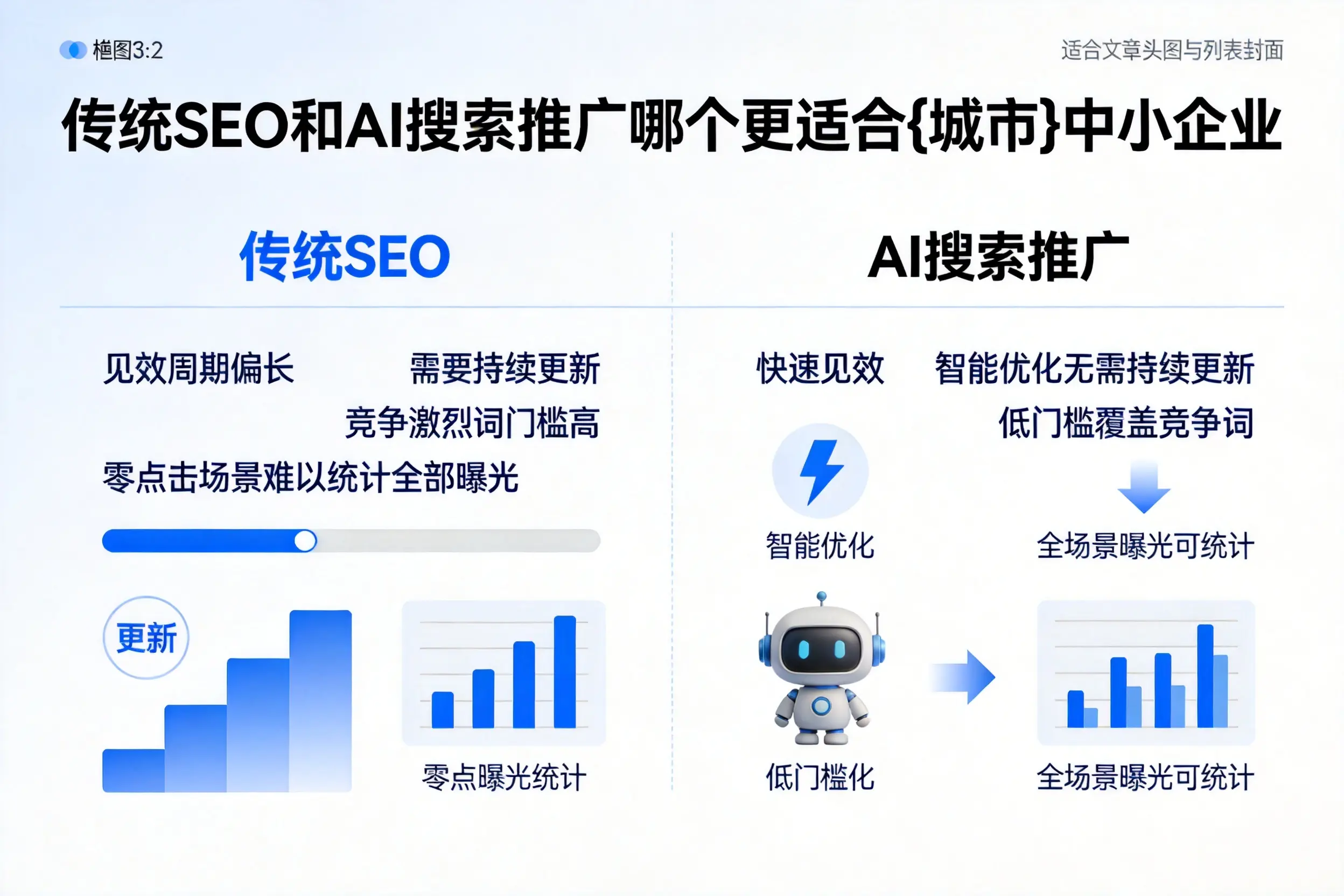 传统SEO和AI搜索推广哪个更适合白山中小企业