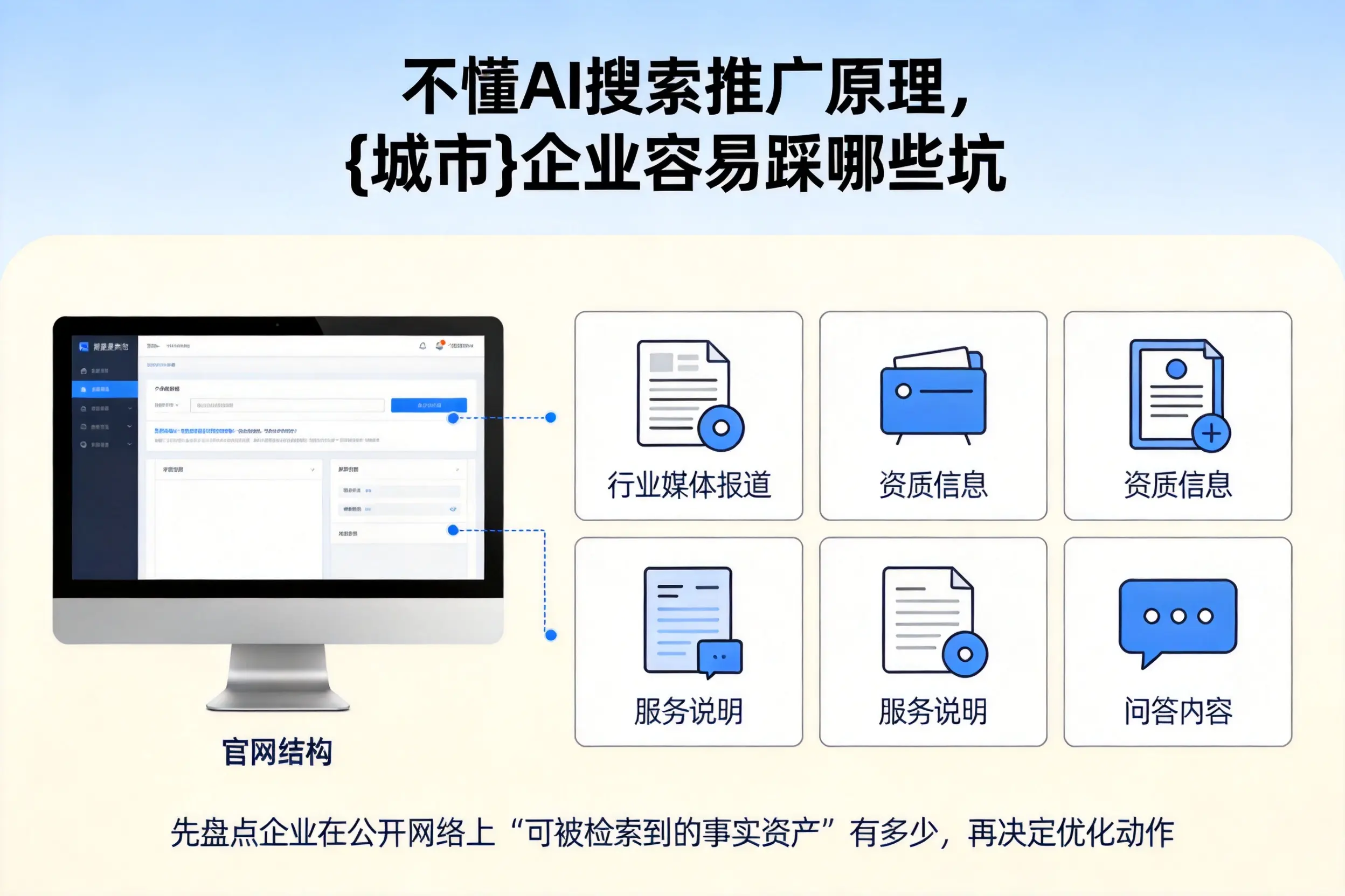 不懂AI搜索推广原理，白山企业容易踩哪些坑